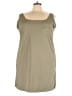 Active by Old Navy Solid Tan Casual Dress Size 4X - photo 1