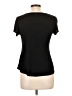 Splash Black Short Sleeve Top Size L - photo 2