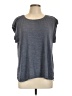Max Studio Gray Short Sleeve T-Shirt Size L - photo 1