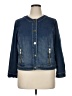 Chico's Blue Denim Jacket Size XL Petite (3) - photo 1