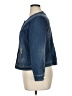 Chico's Blue Denim Jacket Size XL Petite (3) - photo 5