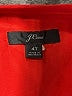J.Crew 100% Polyester Solid Red Casual Dress Size 4 (tall) - photo 7