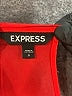 Express Color Block Red Cocktail Dress Size 0 - photo 7
