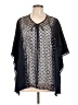 Alberto Makali Blue Black Poncho Size L - photo 1