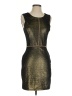 Bebe Metallic Gold Cocktail Dress Size S - photo 1
