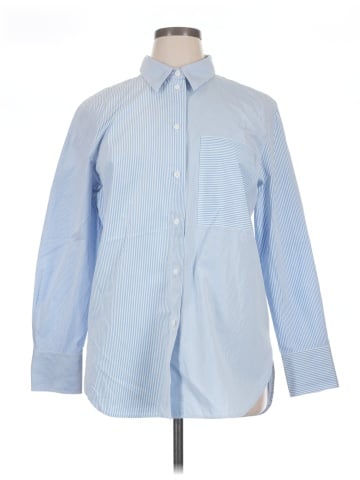 Lafayette 148 New York Long Sleeve Button-Down Shirt (view 1)