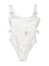 Venus Solid Ivory White One Piece Swimsuit Size 14 - photo 1