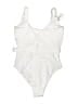 Venus Solid Ivory White One Piece Swimsuit Size 14 - photo 2