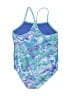 Hurley Camo Blue One Piece Swimsuit Size 5 - 6 - photo 2
