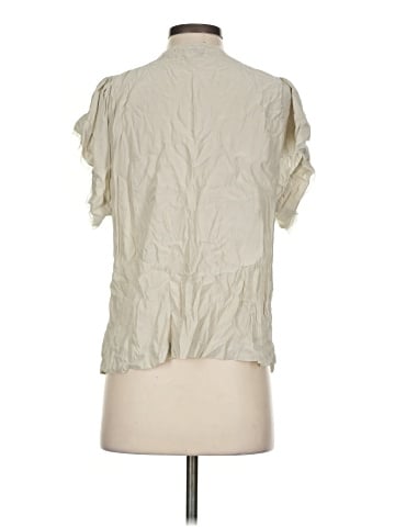 7 For All Mankind Short Sleeve Blouse (view 2)