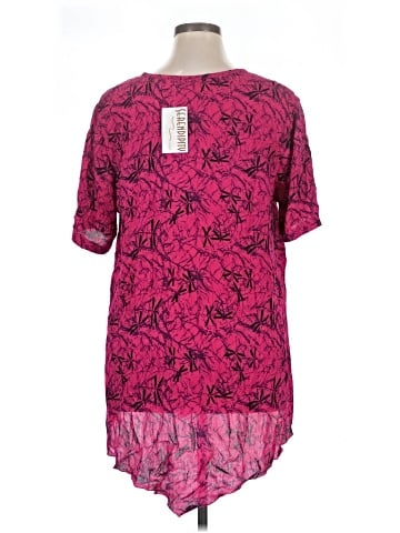 Serendipity Maui Short Sleeve Blouse (view 2)