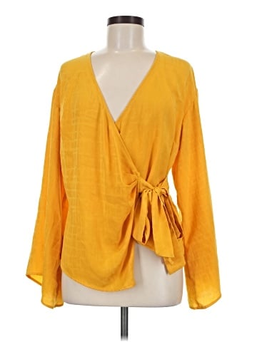 Lovers + Friends Long Sleeve Blouse (view 1)