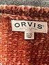 Orvis 100% Polyester Metallic Red Pullover Sweater Size XL - photo 7