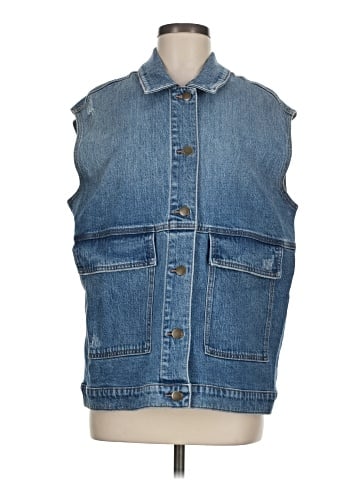 Evereve Denim Vest (view 1)