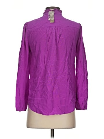 J.Crew Long Sleeve Silk Top (view 2)