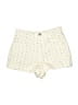 American Apparel 100% Cotton Polka Dots Ivory Shorts Size 24 waist - photo 1