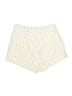American Apparel 100% Cotton Polka Dots Ivory Shorts Size 24 waist - photo 2