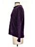 Karen Scott 100% Polyester Tweed Purple Pullover Sweater Size S - photo 5