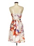 Coast 100% Polyester Floral White Cocktail Dress Size 6 - photo 2