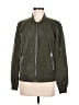Levi's 100% Polyester Solid Green Jacket Size M - photo 1