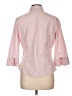 DCC Stripes Pink 3/4 Sleeve Blouse Size L - photo 2