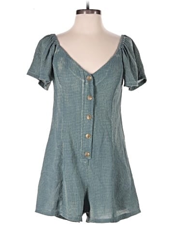 Blue Blush Romper (view 1)