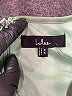 Lulus 100% Polyester Metallic Silver Green Casual Skirt Size XS - photo 4