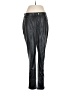 Hue Metallic Black Casual Pants Size L - photo 1