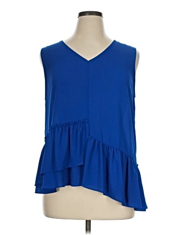 Halogen Sleeveless Blouse (view 1)