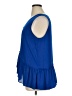Halogen 100% Polyester Blue Sleeveless Blouse Size XL - photo 5