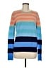 Vineyard Vines 100% Cashmere Stripes Blue Cashmere Pullover Sweater Size M - photo 1