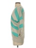Lilla P Chevron-herringbone Teal Pullover Sweater Size S - photo 5