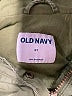 Old Navy 100% Cotton Solid Green Raincoat Size 2T - photo 3