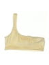 Triangl Metallic Gold Swimsuit Top Size M - photo 1
