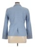 Talbots 100% Cotton Blue Blazer Size 14 - photo 2