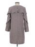 Zara Basic Houndstooth Gray Casual Dress Size XS - photo 2
