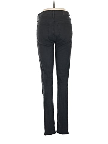 Madewell Taller 9" Mid-Rise Skinny Jeans in Lunar Wash: TENCEL&trade; Denim Edition (view 2)