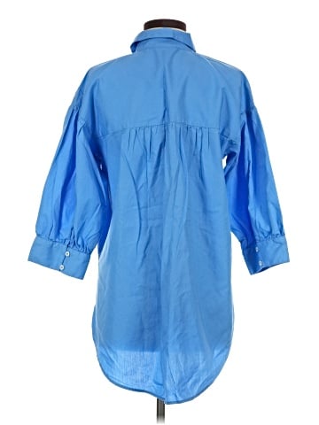 Maeve by Anthropologie 3/4 Sleeve Button-Down Shirt (view 2)