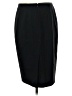 Theory Solid Black Formal Skirt Size 4 - photo 2