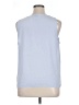 Nine West 100% Polyester Blue Sleeveless Blouse Size XL - photo 2