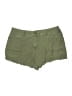 By Anthropologie Solid Green Shorts Size 20 - photo 1