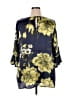 bryn WALKER 100% Silk Blue 3/4 Sleeve Silk Top Size XXL - photo 2