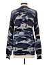 Pure Navy 100% Cotton Camo Blue Pullover Sweater Size S - photo 2