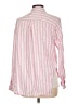 Old Navy Stripes Pink Long Sleeve Blouse Size L - photo 2