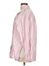 Old Navy Stripes Pink Long Sleeve Blouse Size L - photo 5