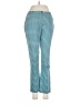 Worthington Houndstooth Teal Casual Pants Size 4 - photo 1