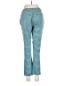 Worthington Houndstooth Teal Casual Pants Size 4 - photo 2