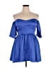Miss Selfridge Blue Cocktail Dress Size 12 - photo 1