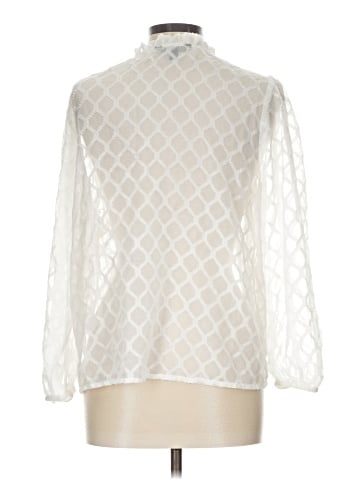 Banana Republic Factory Store Long Sleeve Blouse (view 2)
