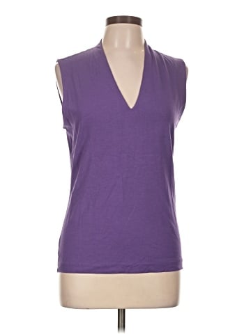 Ann Taylor Sleeveless T-Shirt (view 1)